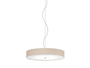 DISCOVOLANTE - LED fabric pendant lamp _ Modo Luce